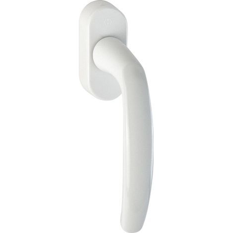 HOPPE 10760943 Atlanta Poignée de fenêtre 90 ° VK 7 x 32-42 mm Blanc RAL 9016