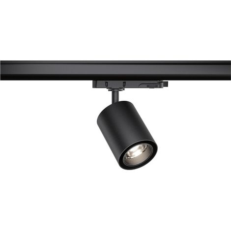Spot sur rail LED ProRail3 50° 1000lm 9W 3000K 230V Noir système d'éclairage sur rail (1/5)