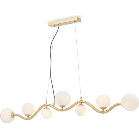 Suspension dorée Maytoni Uva 7 boules G9 MOD059PL-07G (1/3)