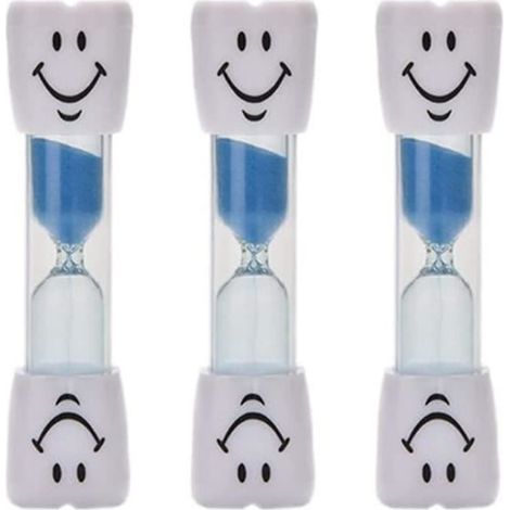 Timer per lavarsi i denti, Timer con sabbia dentale da 3 minuti per bambini, Timer con sabbia per lavarsi i denti (1/4)