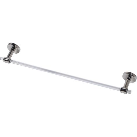Toallero de lujo para pared, fabricado en acrílico mineral, de 50 cm – secador de toallas con un diseño moderno. (1/5)