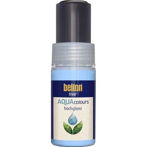 belton free Lackstift 9 ml tiefschwarz hochglänzend RAL 9005 Lack Korrekturstift