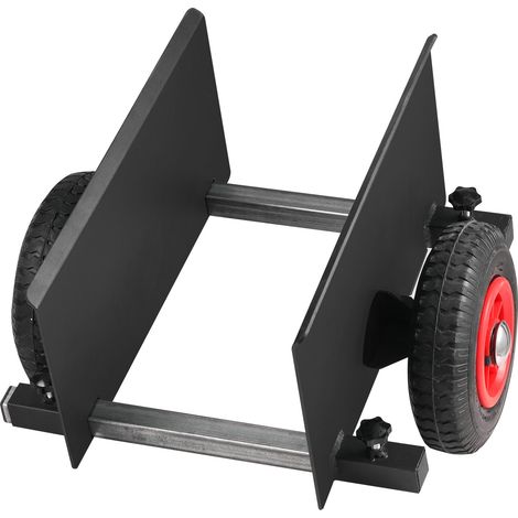 272 kg chariot porte-plaques de plâtre réglable, manutention de panneaux bois et métal pour chantier (1/5)