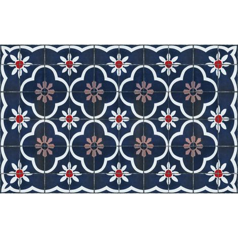 Tapis vinyle Julie Flowers Conditionnement: 60X100 (1/2)