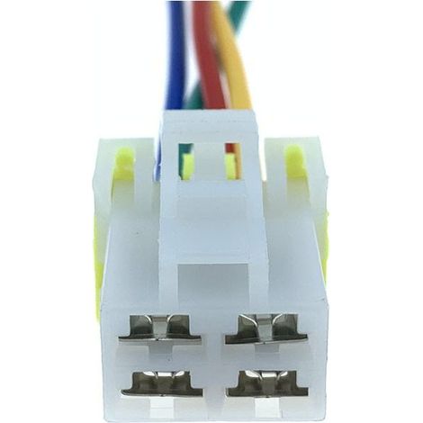 Connecteur automobile DJ70417Y-6.3-11/21, connecteur 4 broches 7122-6040 (usage domestique) 7123-6040 -- Fiche simple