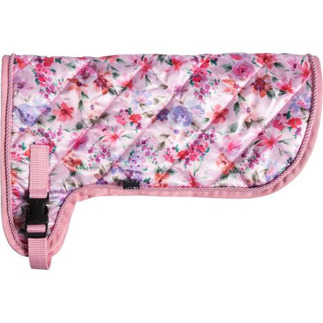 Taglia unica, lilla con margherite: Coperta giocattolo per cavalli peluches Hobby Horsing Print