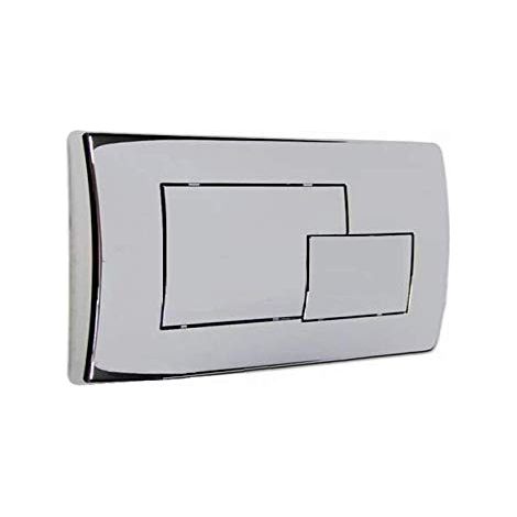 Placca scarico cassetta incasso eco cromata 80005412 pucci 5412