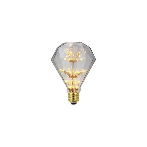 Ampoule LED rétro, ampoule Edison RGB effet feux d'artifice, ampoule décorative 3W E27 (1/5)