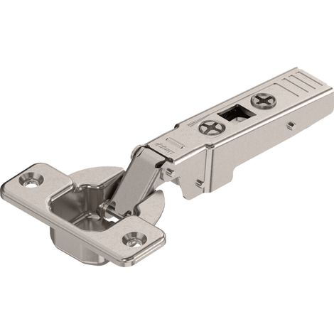 Blum CLIP top Scharnier, Eck, 95°Profilt., o.Feder, Anschrauben (1/3)