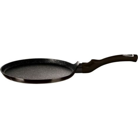 Poêle À Crêpes - 28 Cm - Surface En Marbre - Compatible Induction - 1 Pièce (1/2)