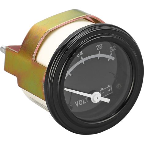 Voltmètre analogique générateur Diesel, panneau rond, accessoire de tension pour Cummins 24V (1/5)