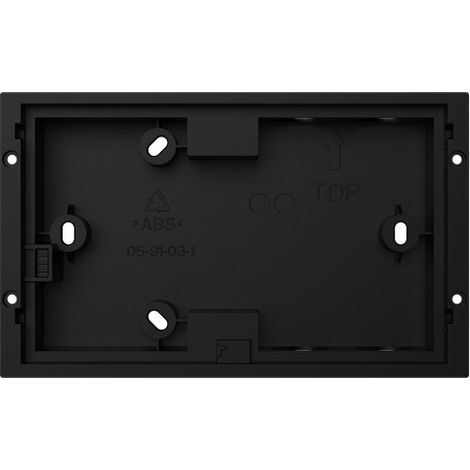 Busch-Jaeger Boîte de montage encastrée pour Busch-OneTouch 7" et IP Touch Lite 7", noir (42491F), 2TMA320161B0002