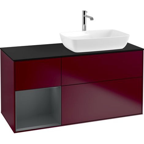 Villeroy & Boch F802HGHB Meuble lavabo Finion F80 (1/2)