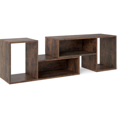 Modular TV Stand with L-Shaped Shelves for 60" TVs (1/5)