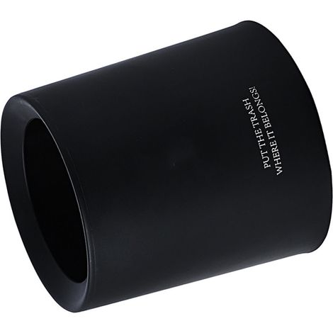 Poubelle de bureau Mini Corbeille de bureau décorative Animal, Corbeille à déchets Compact Portable 1.5L Noir, pour Bureau Etude Table (1/5)