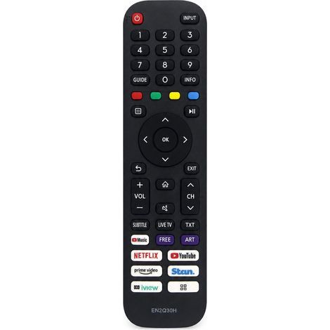 Télécommande TV Compatible avec Hisense EN2Q30H avec Boutons Netflix et YouTube (1/5)