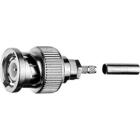 Telegärtner 100023359 100023359 Connettore BNC Spina dritta 50 Ω 1 pz. (1/2)