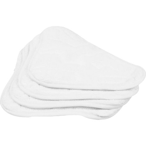 New 4pcs Replacement Pads Steam Mop Washable Microfibre Pads-- (1/5)