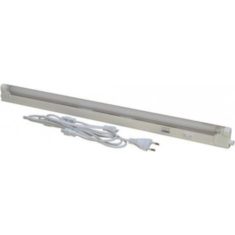15w Tubo Neon 75cm Led Plafoniera T5 Luce Bianco Caldo 3000k Cavo