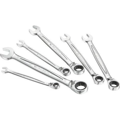 Facom 467.J6PG - Coffret de 6 clés mixtes à cliquets (1/2)