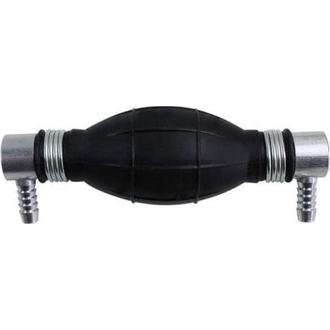 Pompe Poire d'Amorçage pour Système Alimentation Carburant Gasoil Essence Diesel 8mm Coude 90° Universel-LIAIKI (1/3)