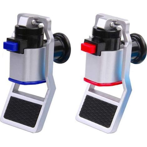 Robinets distributeurs d'eau, robinets en plastique rouge et bleu, lot de 2 (1/2)
