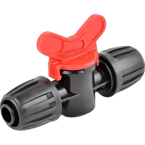 Conector de manguera, acoplamiento de bloqueo seguro, compatible con riego por goteo, G (1/2)