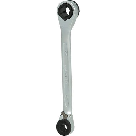 KS TOOLS  GEARplus Mini-Bit-Umschalt-Ratschenringschlüssel  1/4" x  5/16" -  503.4679 (1/4)