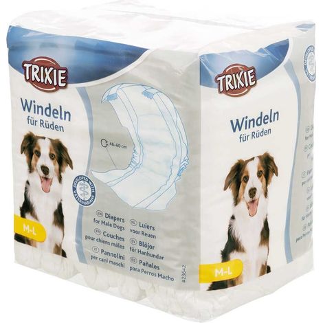 Trixie Rüdenwindeln M-L 46-60 cm, Inhalt 12 Stück (1/4)