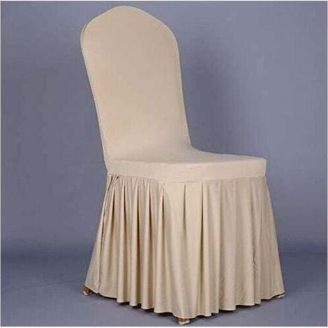 Universal Stretch Chair Covers, Stretch Chair Skirts, for Chair Decoration, Elastic Chair Covers Suitable for Wedding Ceremonies, Receptions and Meetings (Color (1/4)