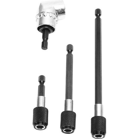 4-teiliges magnetisches Schraubendreher-Bit-Set, 1/4"-Sechskant, 105° biegbarer Adapter (1/5)