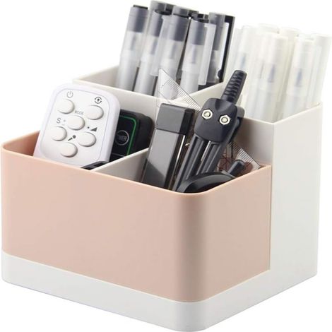 Organisateur de bureau, trousse, porte-cartes, boîte de rangement pour bureau, fournitures de bureau, coiffeuse (1/5)