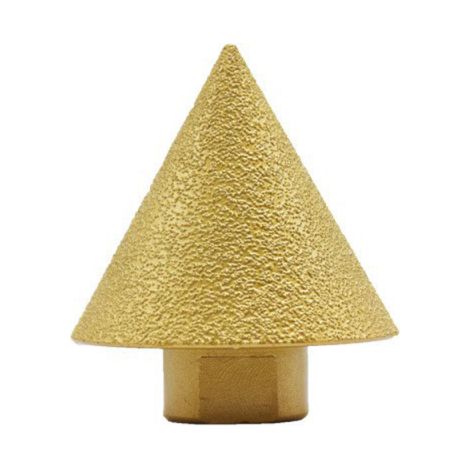 Outil chanfrein diamanté – Fraise biseau arrondi – Perçage, élargissement, chanfrein – Pour carrelage, marbre, granit – Accessoire polissage
