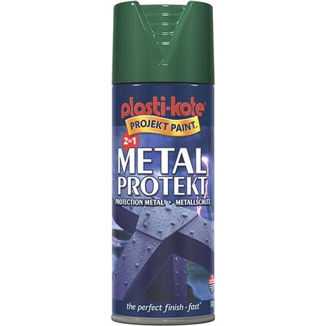 PlastiKote 440.0001296.076 Metal Protekt Spray Forest Green 400ml PKT1296 (1/3)