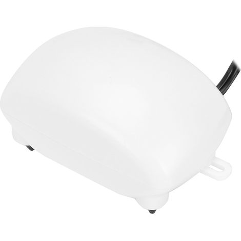 Pompe à oxygène mono-orifice rechargeable silencieuse pour aquarium, aérateur pour petits poissons, prise UE 220 V (1/5)