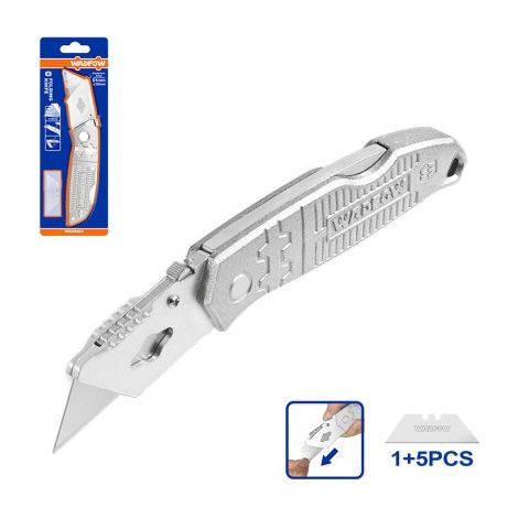 Cutter abatible + 5 hojas recambio WADFOW (1/5)