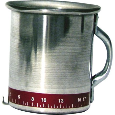 Tazza alluminio misura portata