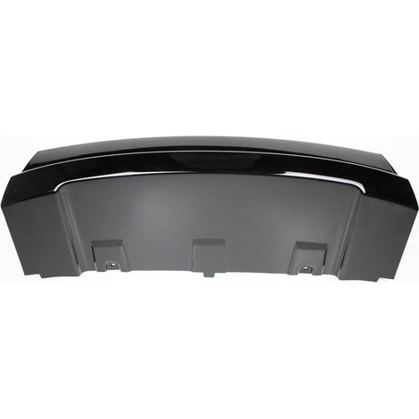 Spoiler central de pare-choc avant noir brillant Dynamic Land Rover Evoque 1 phase 2 2015-2019