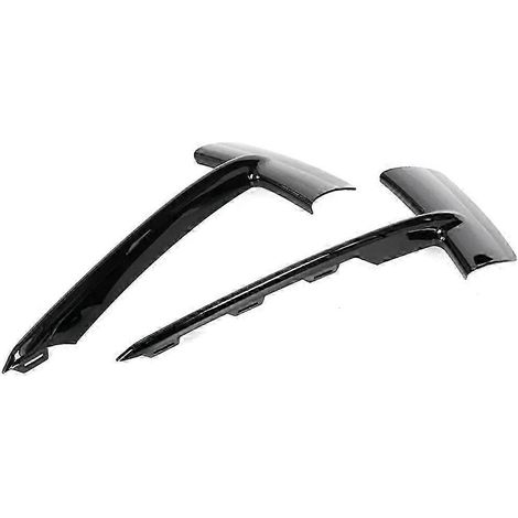 pièces de garniture de calandre inférieure de pare-chocs avant noire pour BMW F15 X5 2014-2018 51117325395 51117325396 Accessoires auto (1/5)