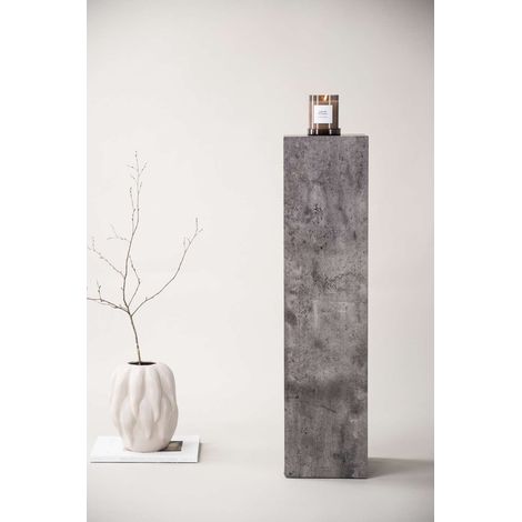 Ramsvik table basse , piédestal, table d'appoint gris. (1/4)