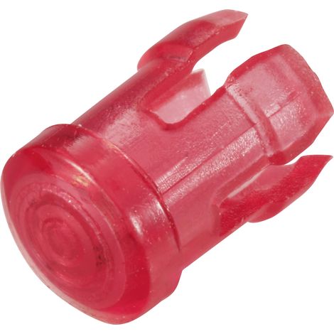 TRU COMPONENTS TC-13030644 Lentille rouge, transparent Adapté pour (LED) LED 3 mm (1/3)