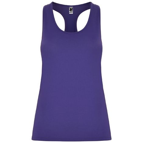 Camiseta deportiva transpirable con espalda estilo nadadora AIDA ROLY XXL Morado