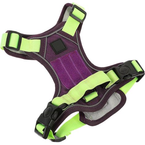 Arnés portátil para perros, ajustable y reflectante, para cachorros (2 unidades) (1/5)