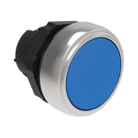 Pulsante Rasato Blu A Molla ( Lovato Cod. Lpcb106 ) (1/2)