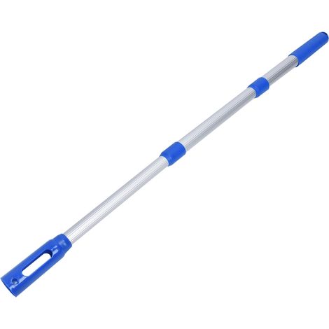 Perche télescopique pour piscine, manche extensible en aluminium, accessoire de nettoyage pour épuisette, racloir et brosse, kit d'entretien (1/5)