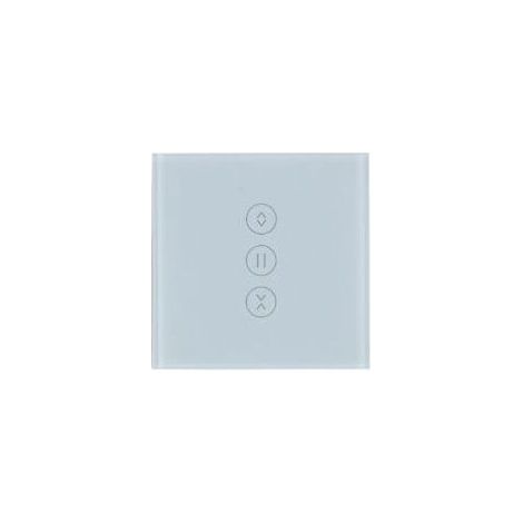 WiFi Interrupteur Volet Roulant Interrupteur Mural de Rideau Compatible avec Alexa et Google Home【Besoin d'une Ligne Neutre】