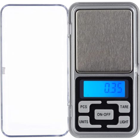 1 Balance de précision, fonction tare et comptage, capacité 200 g, précision 0,01 g, pour bijoux et cuisine (1/5)