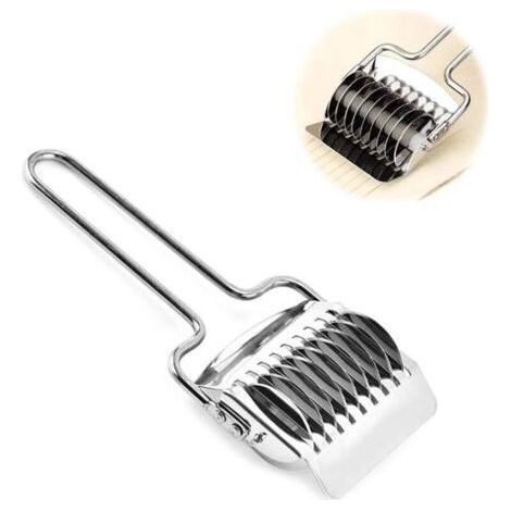 Stainless Steel Dough Cutter Manual Pasta Maker Kitchen Tool for Making Spaghetti Pasta (1/5)