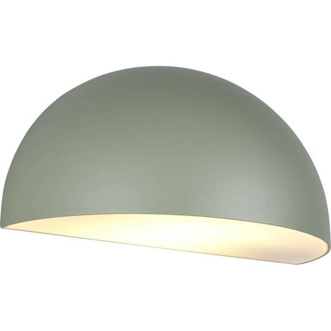 Applique da esterno, metallo, verde, L 27 cm, Maas