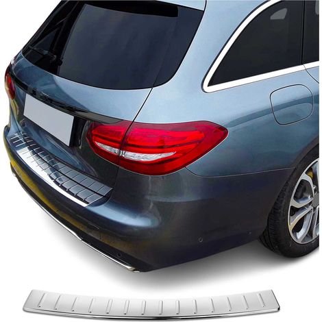 OMAC Ladekantenschutz für Mercedes C Klasse S205 2014-2021 Edelstahl Chrom (1/5)
